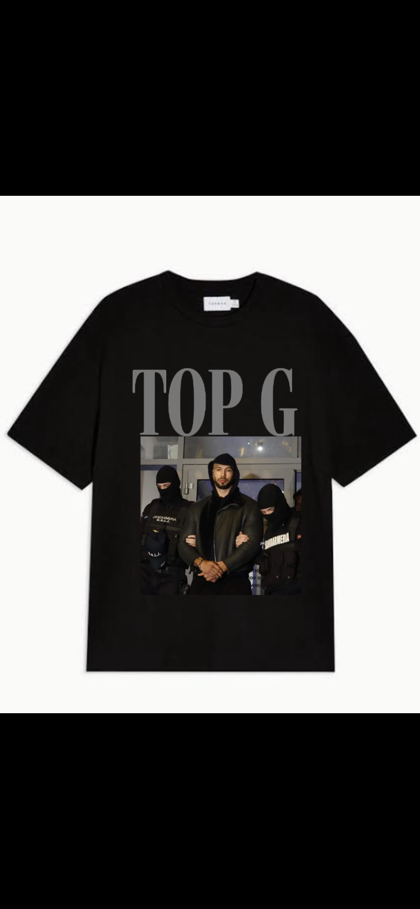 Top G is Free oversized T